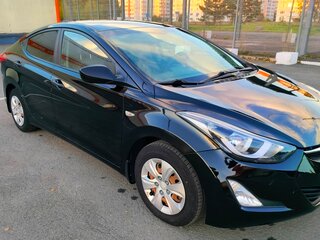 2015 Hyundai Elantra V (MD) Рестайлинг, чёрный, 1350000 рублей, вид 1