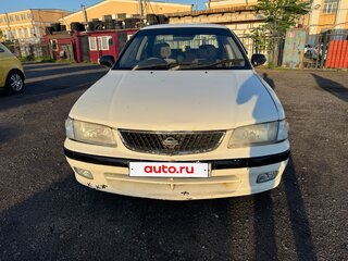 2001 Nissan Sunny B15, белый, 189000 рублей, вид 5
