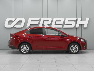 2021 Hyundai Solaris II Рестайлинг, красный, 1320000 рублей, вид 5
