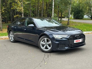 2019 Audi A6 45 TFSI V (C8), синий, 3850000 рублей, вид 1