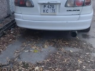 2000 Toyota Caldina II Рестайлинг, белый, 400000 рублей, вид 4