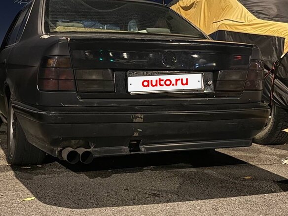 1990 BMW 5 серии 525i III (E34), чёрный, 150000 рублей - вид 1