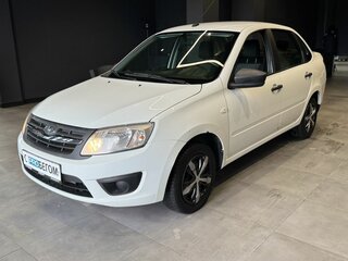2018 Lada (ВАЗ) Granta I, белый, 378600 рублей, вид 2