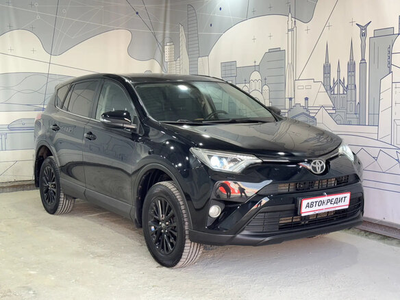 2017 Toyota RAV4 IV (XA40) Рестайлинг, чёрный, 2280000 рублей - вид 6