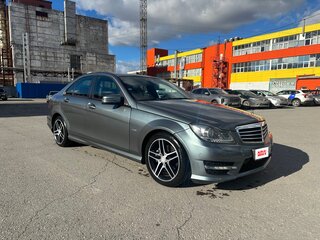 2011 Mercedes-Benz C-Класс 180 BlueEFFICIENCY III (W204) Рестайлинг, серый, 1395000 рублей, вид 3