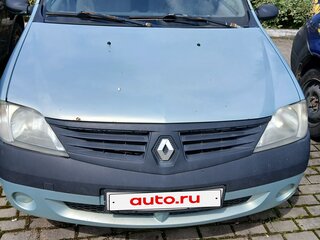 2007 Renault Logan I, зелёный, 119000 рублей, вид 3
