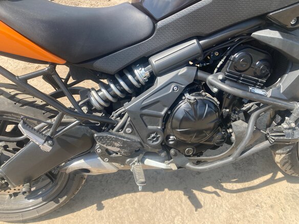 2013 Kawasaki Versys 650, чёрный, 450000 рублей - вид 7