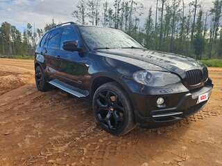 2008 BMW X5 3.0si II (E70), чёрный, 1450000 рублей, вид 3
