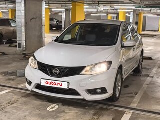 2015 Nissan Tiida II, белый, 950000 рублей, вид 3