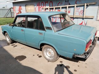 2005 Lada (ВАЗ) 2107, зелёный, 75000 рублей, вид 4