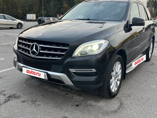 2013 Mercedes-Benz M-Класс 350 III (W166), чёрный, 1780000 рублей, вид 2