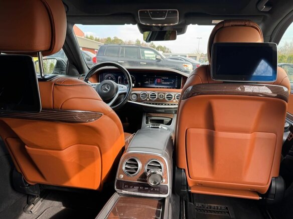 2018 Mercedes-Benz Maybach S-Класс 450 I (X222) Рестайлинг, чёрный, 4500000 рублей - вид 25