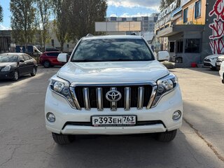 2014 Toyota Land Cruiser Prado 150 Series Рестайлинг 1, белый, 3950000 рублей, вид 4