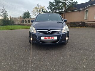 2010 Opel Zafira B Рестайлинг, синий, 515000 рублей, вид 3