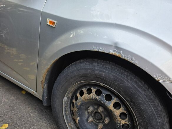 2012 Chevrolet Aveo II, серебристый - вид 7