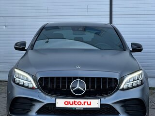 2019 Mercedes-Benz C-Класс 200 IV (W205) Рестайлинг, серый, 4500000 рублей, вид 3