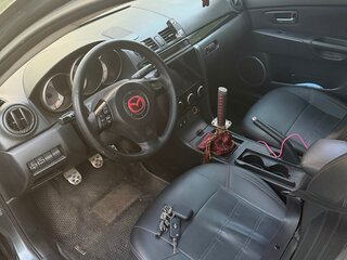 2008 Mazda 3 I (BK) Рестайлинг, серый, 460000 рублей, вид 5