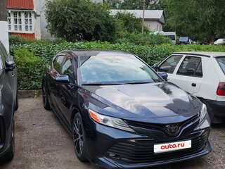 2017 Toyota Camry VIII (XV70), чёрный, 2500000 рублей, вид 2