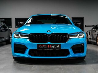 2022 BMW M5 Competition VI (F90) Рестайлинг, синий, 7390000 рублей, вид 2