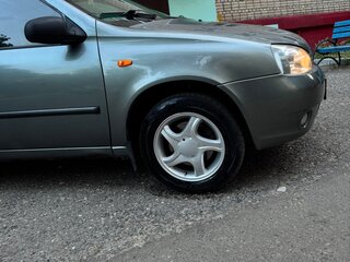 2008 Lada (ВАЗ) Kalina I, серый, 299000 рублей, вид 4