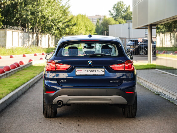2019 BMW X1 18i sDrive II (F48), синий - вид 6