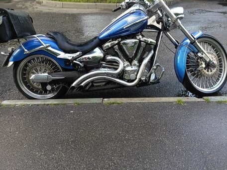 2008 Yamaha XV 1900, синий, 870000 рублей, вид 1