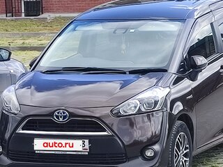 2016 Toyota Sienta II, коричневый, 1300000 рублей, вид 2