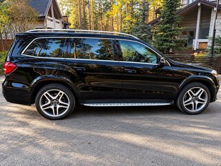 2017 Mercedes-Benz GLS 400 I (X166), чёрный, 4600000 рублей, вид 2
