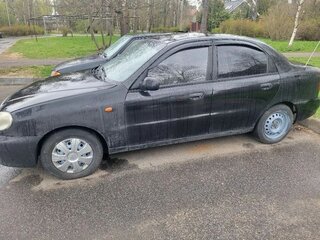 2008 Chevrolet Lanos I, чёрный, 95000 рублей, вид 4