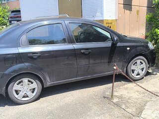 2011 Chevrolet Aveo I Рестайлинг, чёрный, 470000 рублей, вид 4