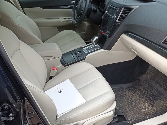 2014 Subaru Outback IV Рестайлинг, синий - вид 1