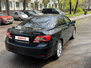 2012 Toyota Corolla X (E140, E150) Рестайлинг, чёрный, 1100000 рублей, вид 4