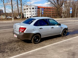 2016 Lada (ВАЗ) Granta I, серебристый, 295000 рублей, вид 4