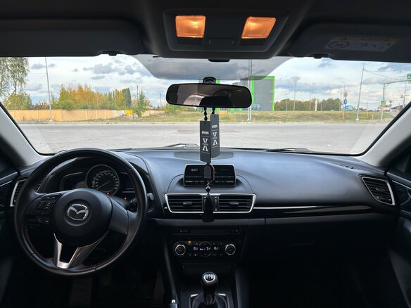2014 Mazda 3 III (BM), серый, 1200000 рублей - вид 7