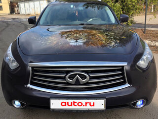 2013 Infiniti FX37 II (S51) Рестайлинг, коричневый, 1690000 рублей, вид 2