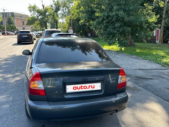 2011 Hyundai Accent ТагАЗ II, серый, 510000 рублей - вид 5