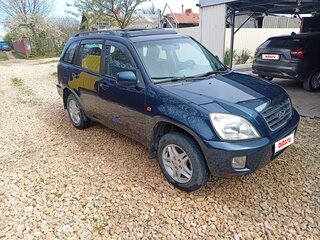 2008 Chery Tiggo (T11) I, синий, 430000 рублей, вид 2
