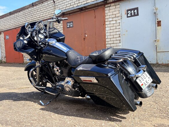 2012 Harley-Davidson Road Glide, чёрный, 920000 рублей - вид 14