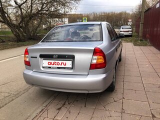 2006 Hyundai Accent ТагАЗ II, серый, 540000 рублей, вид 3