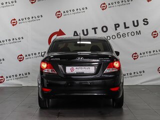 2011 Hyundai Solaris I, чёрный, 799000 рублей, вид 4