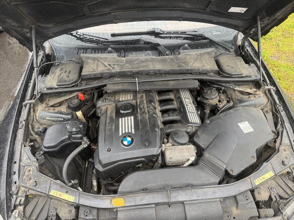2007 BMW 3 серии 325i V (E90/E91/E92/E93), чёрный, 859000 рублей - вид 16