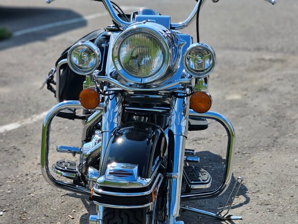 1999 Harley-Davidson Road King, чёрный, 600000 рублей - вид 21