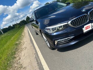 2018 BMW 5 серии 520d xDrive VII (G30/G31/G38), синий, 3400000 рублей, вид 2