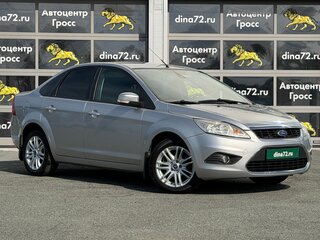 2008 Ford Focus II Рестайлинг, серебристый, 450000 рублей, вид 3