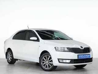 2017 Skoda Rapid I Рестайлинг, белый, 1209000 рублей, вид 1