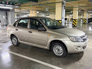 2013 Lada (ВАЗ) Granta I, бежевый, 200000 рублей, вид 2