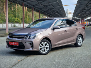 2019 Kia Rio IV, коричневый, 1299500 рублей, вид 4