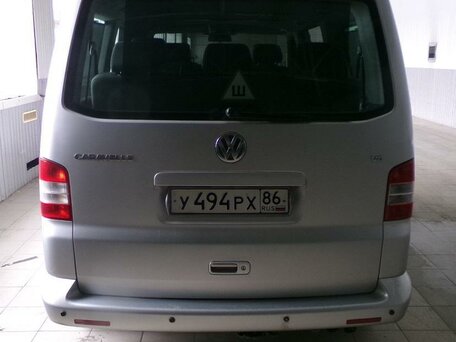 2007 Volkswagen Caravelle, серебристый, 1067500 рублей, вид 4