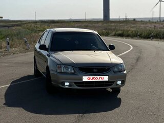 2006 Hyundai Accent ТагАЗ II, бежевый, 310000 рублей, вид 1