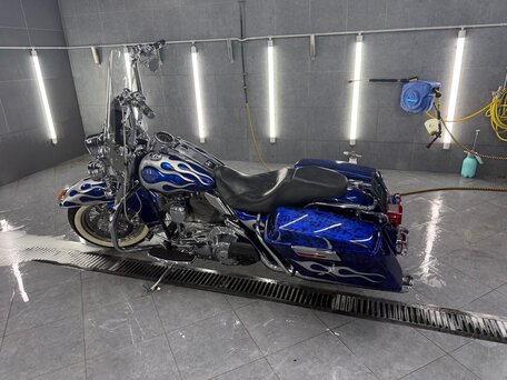 2001 Harley-Davidson Road King, синий, 980000 рублей, вид 1